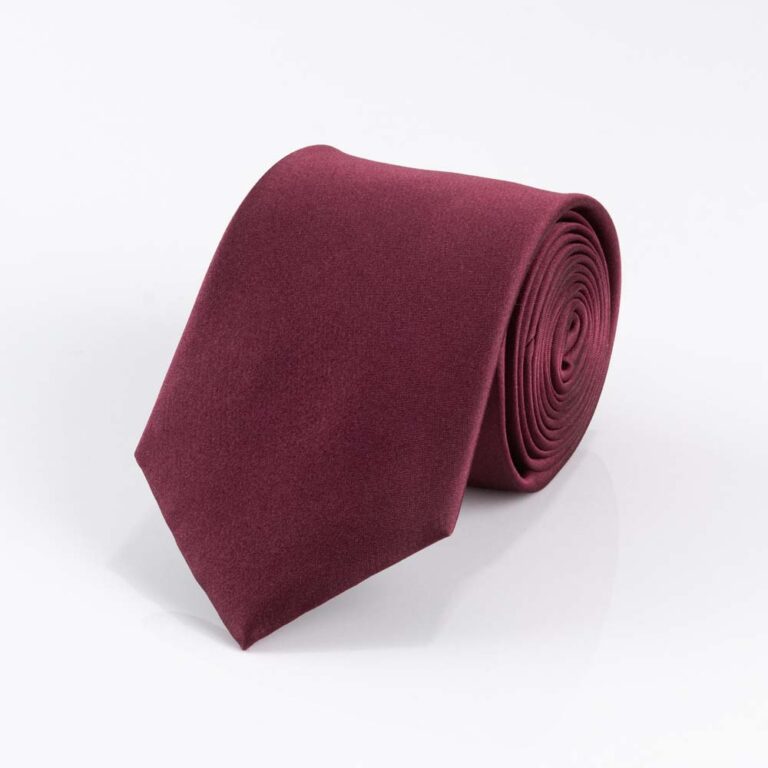 Plum Silk Tie