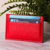 Red-Italian-Grain-Leather-Card-Holder