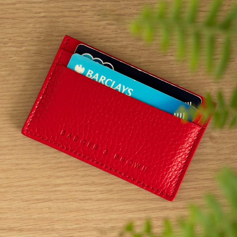 Red-Italian-Grain-Leather-Card-Holder