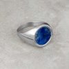 Sterling-Silver-Lapis-Stone-Signet-Ring