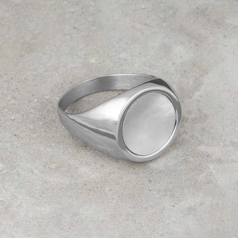 Sterling-Silver-Mother-of-Pearl-Stone-Signet-Ring