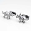 Triceratops-Dinosaur-Cufflinks