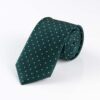dark-green-celadon-microdot-tie