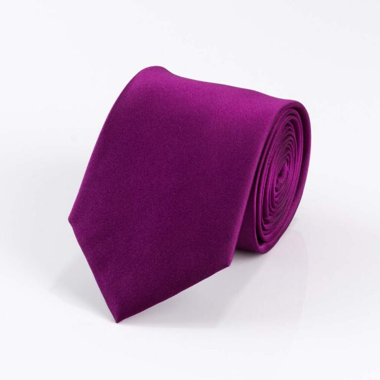Purple Silk Tie