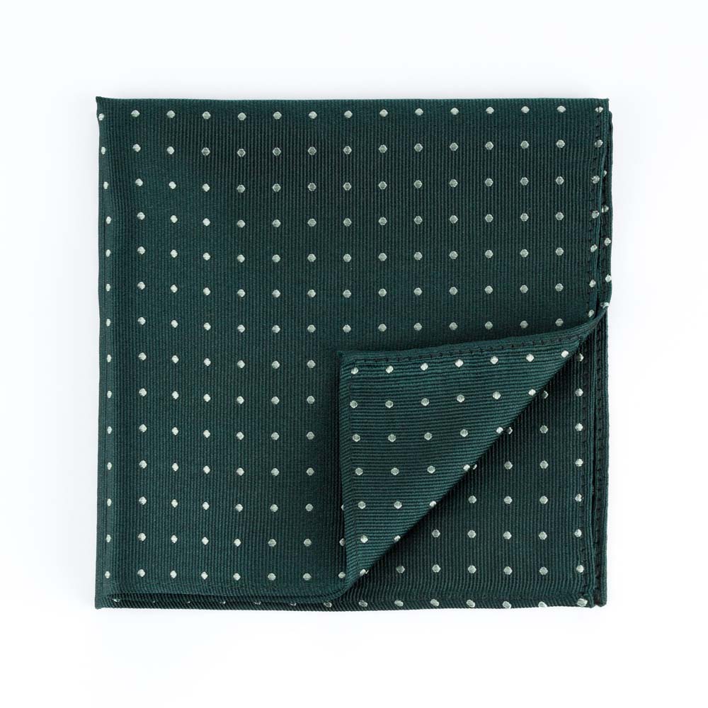 green-celadon-microdot-pocket-square