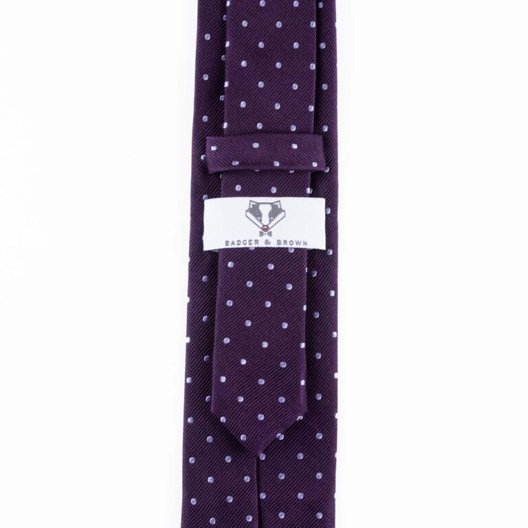 microdot-eggplant-slim-tie