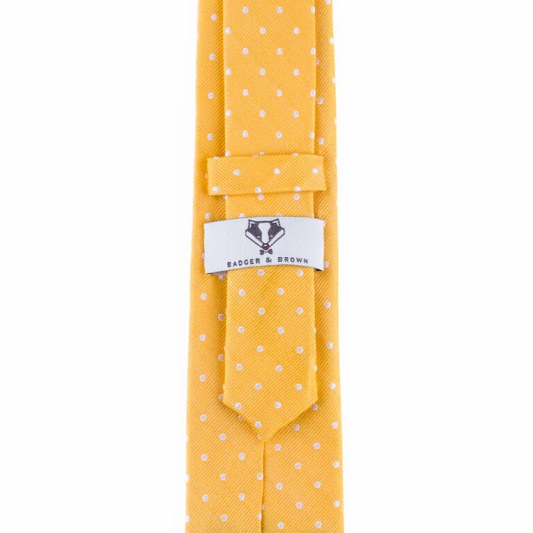 microdot-orange-slim-tie