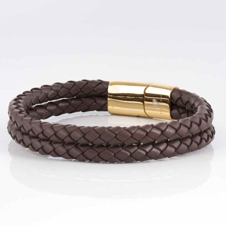 mocha-gold-double-braided-bracelet
