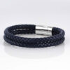 navy-double-braided-leather-bracelet