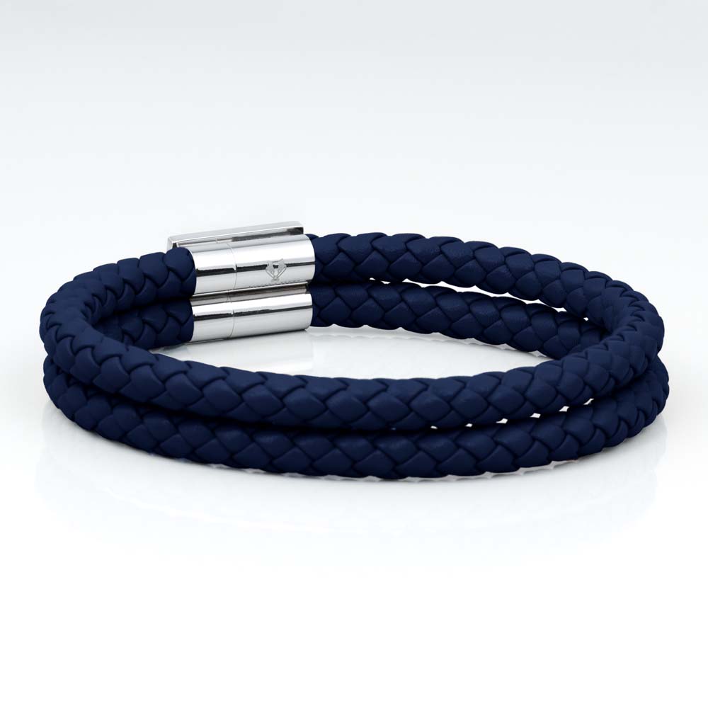 navy-rectangle-double-braided-bracelet