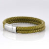 olive-double-braided-leather-bracelet