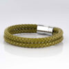 olive-double-braided-leather-bracelet