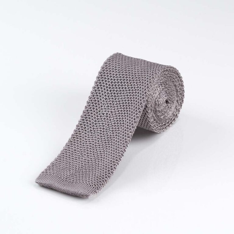 pewter-knitted-tie