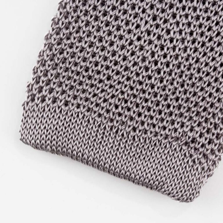 pewter-knitted-tie