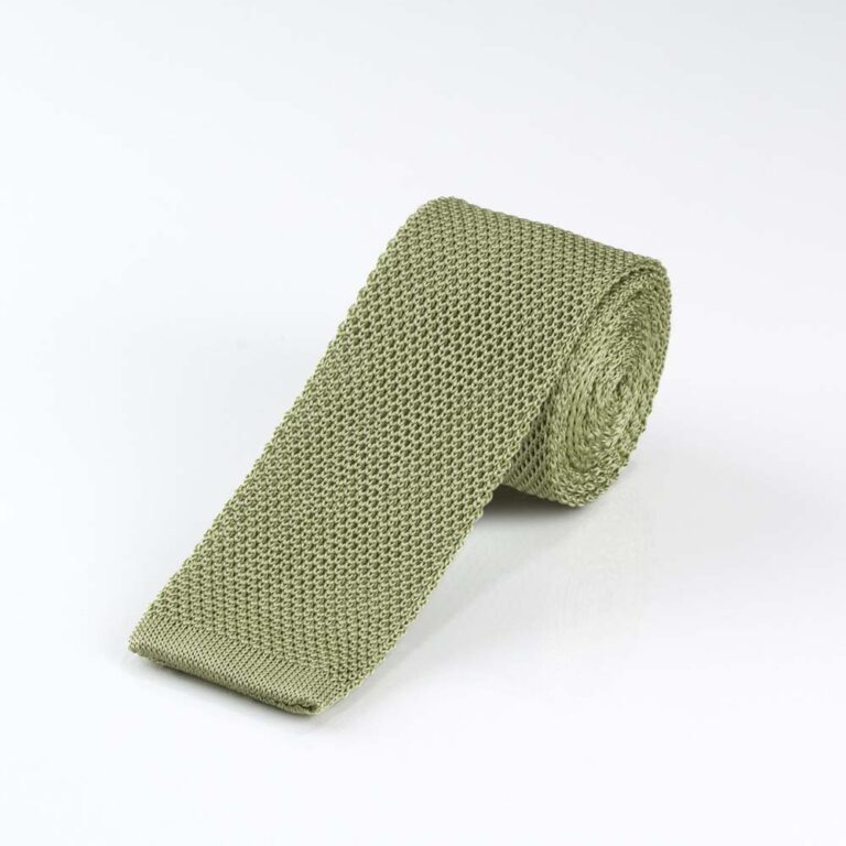 sage-knitted-tie