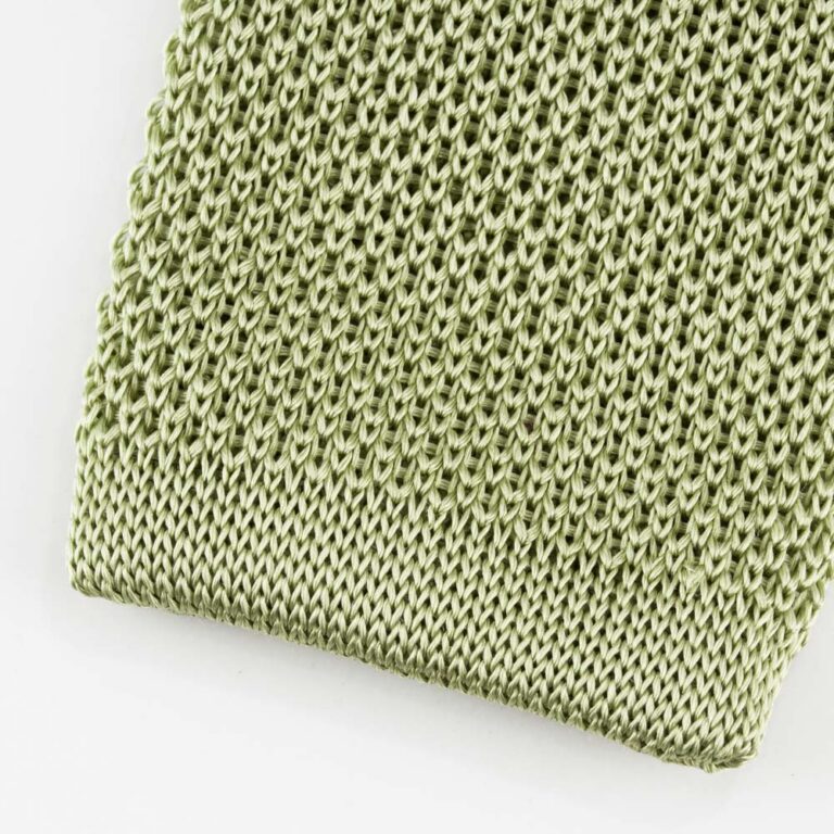 sage-knitted-tie