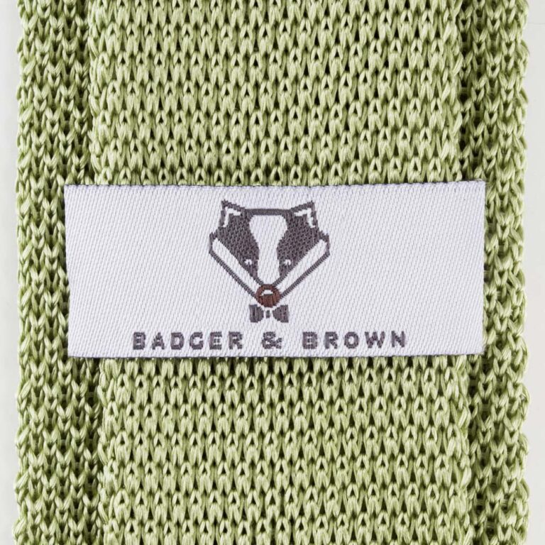 sage-knitted-tie