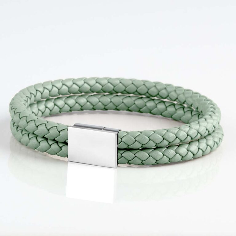 sage-rectangle-double-braided-bracelet
