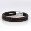 walnut-double-braided-leather-bracelet