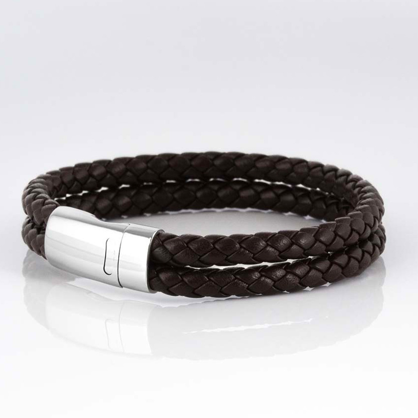 walnut-double-braided-leather-bracelet