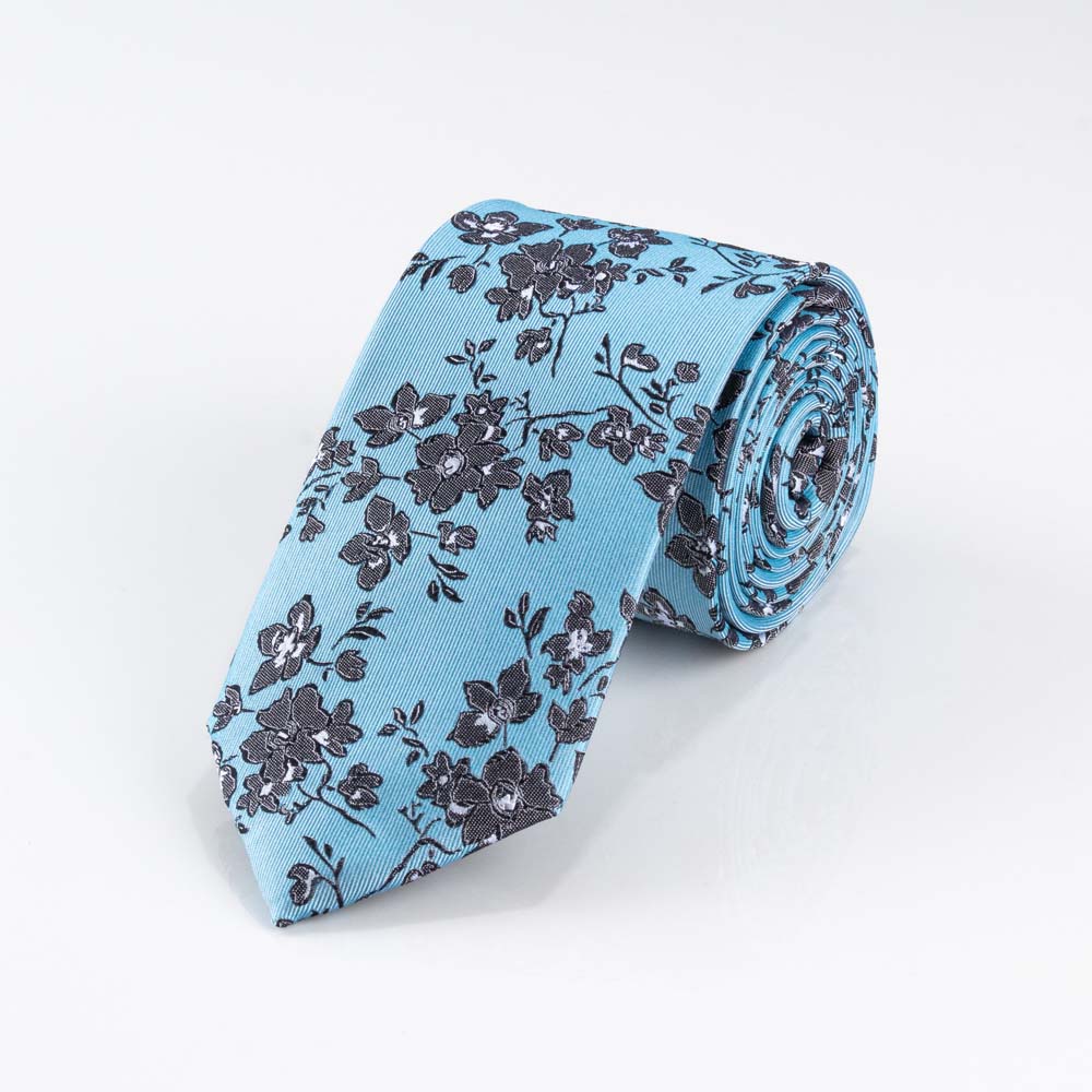 Black-and-blue-floral-tie