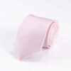 Ribbed Dusty Rose Silk Tie