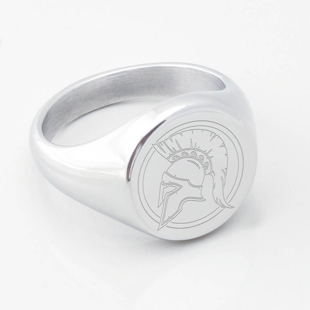 Engraved-Ajax-Football-Silver-Signet-Ring