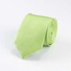 Ribbed Mint Silk Tie