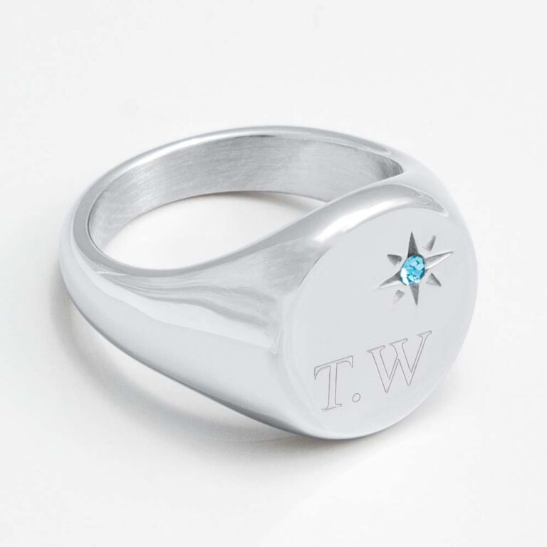 aquamarine-engraved-stainless-steel-ring
