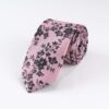 black-and-pink-floral-tie