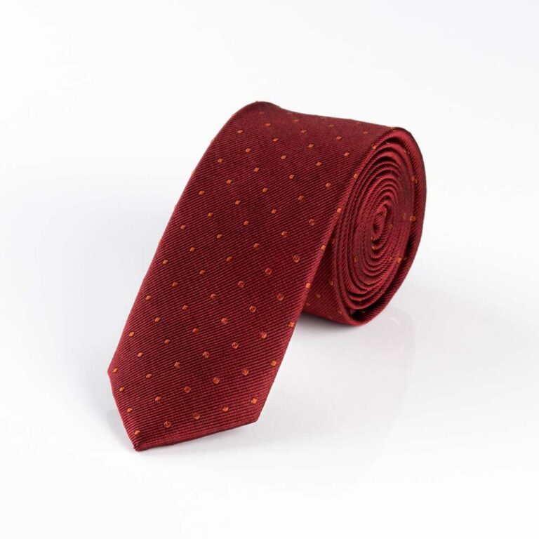 burnt-umber-almond-microdot-tie-slim