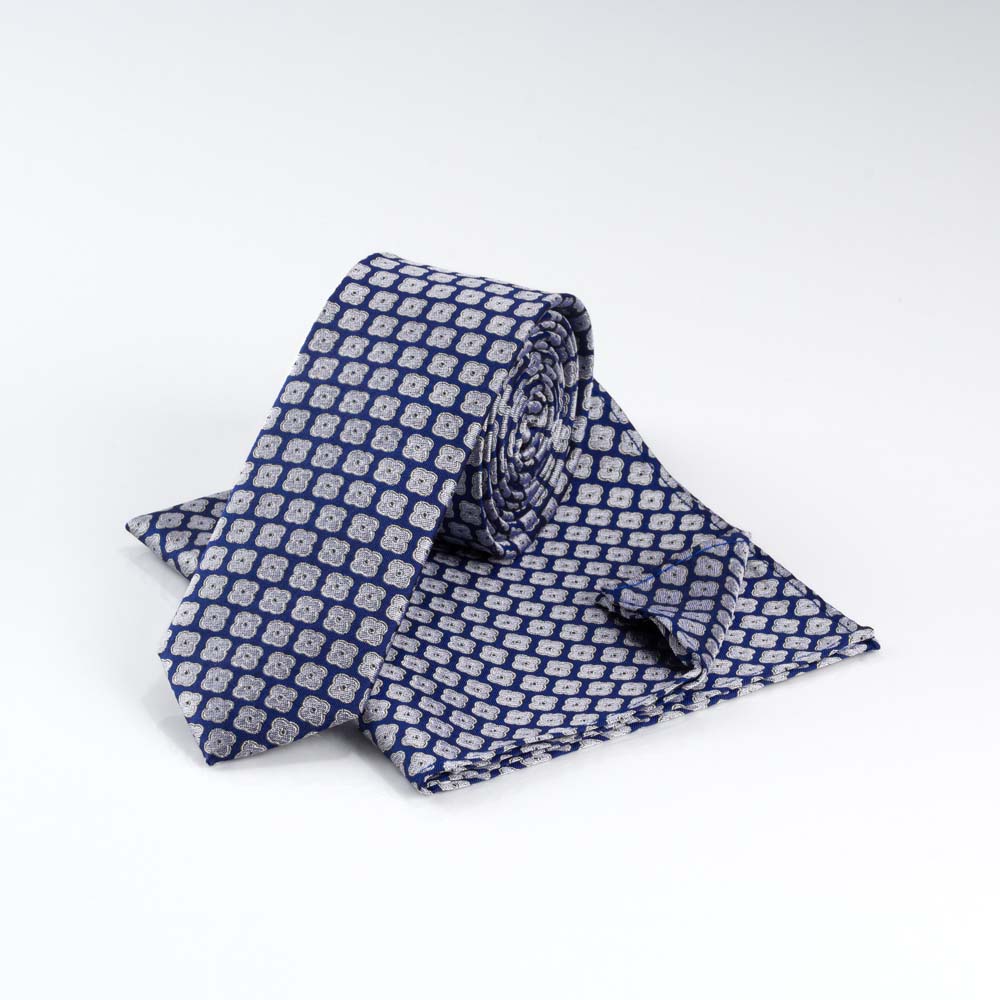 midnight-ivory-geo-square-tie-set-slim