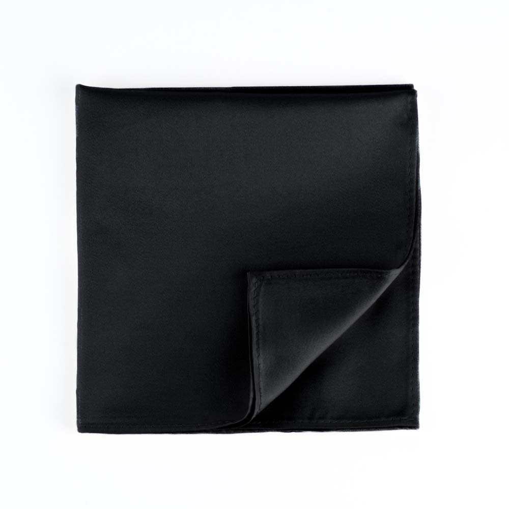 black-pocket-square