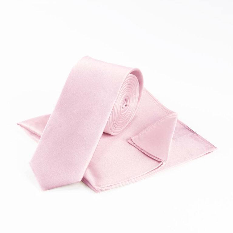 dusty-rose-slim-tie-set