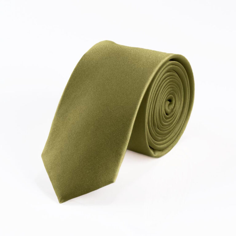 olive-slim-tie