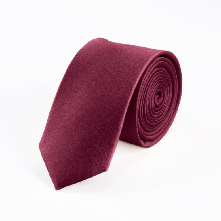 plum-slim-tie