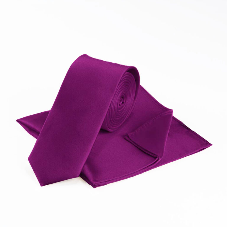 purple-slim-tie-set