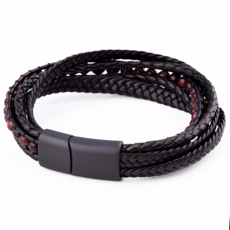 black-beaded-bracelet