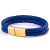blue-double-braided-bracelet-gold