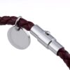 burgundy-charm-leather-bracelet
