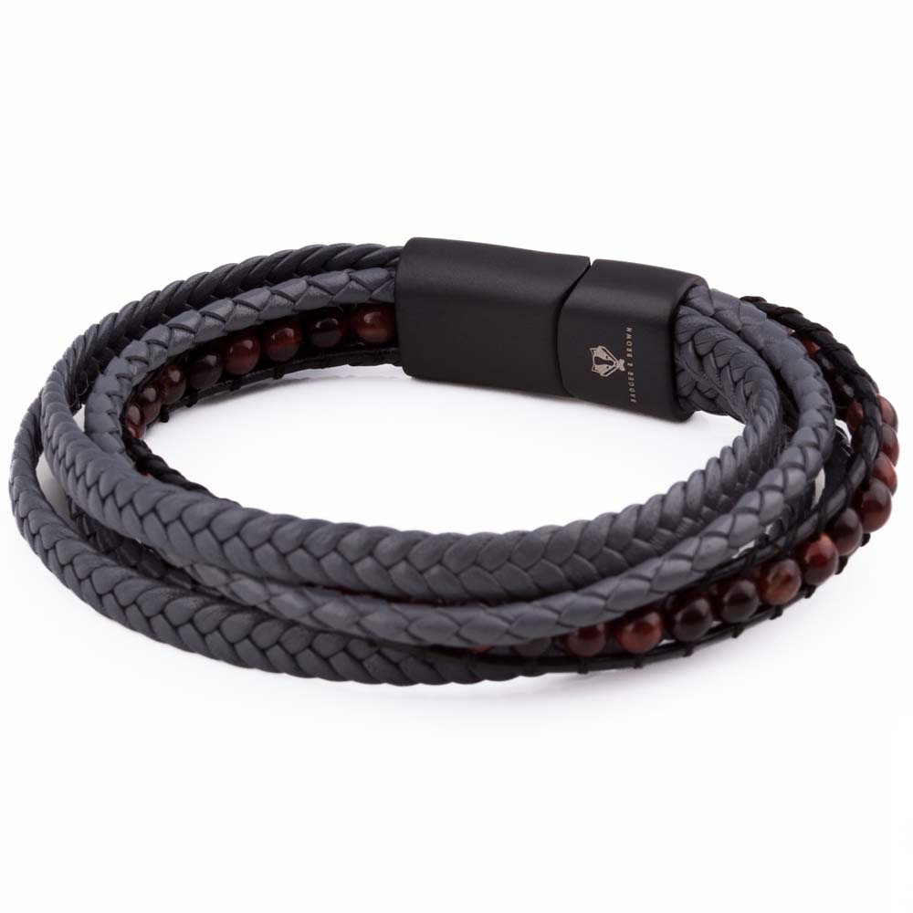 charcoal-beaded-bracelet