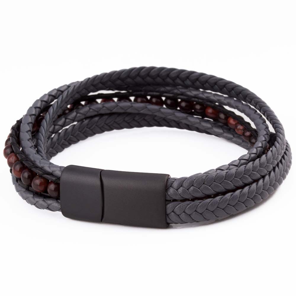 charcoal-beaded-bracelet