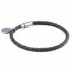 charcoal-charm-leather-bracelet