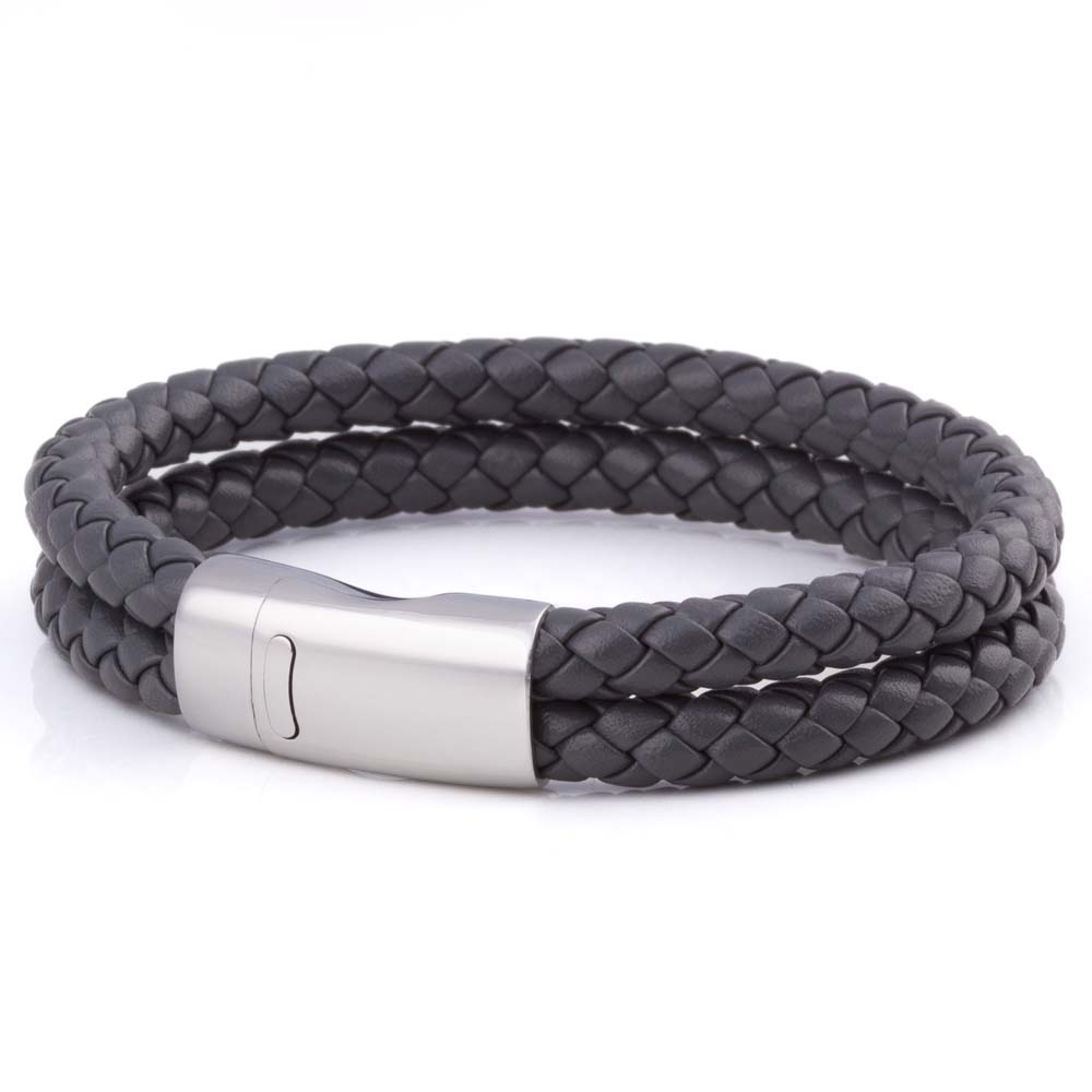 charcoal-double-braided-bracelet