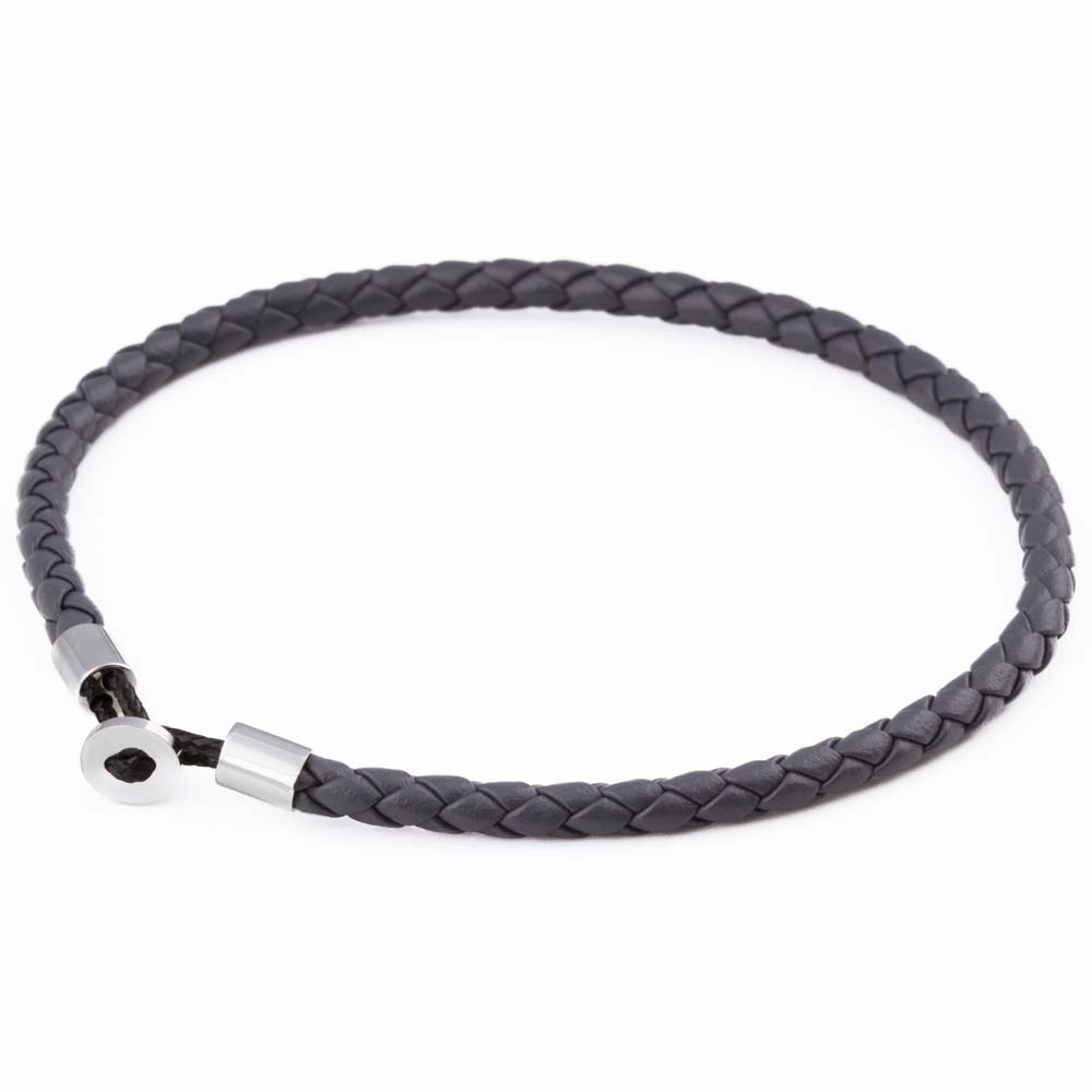 charcoal-super-slim-loop-leather-bracelet