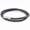 charcoal-skinny-leather-bracelet