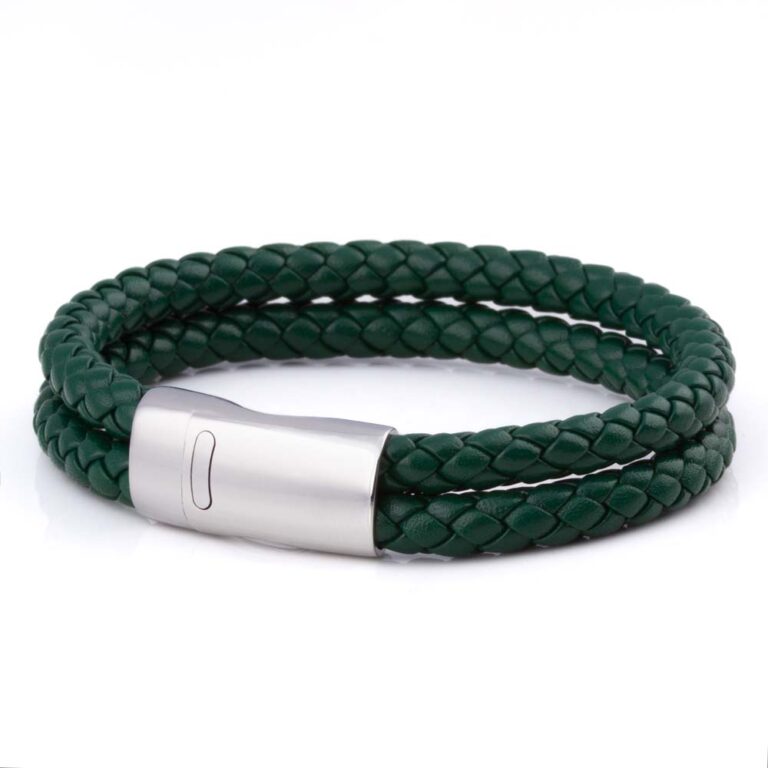 dark-green-double-braided-bracelet