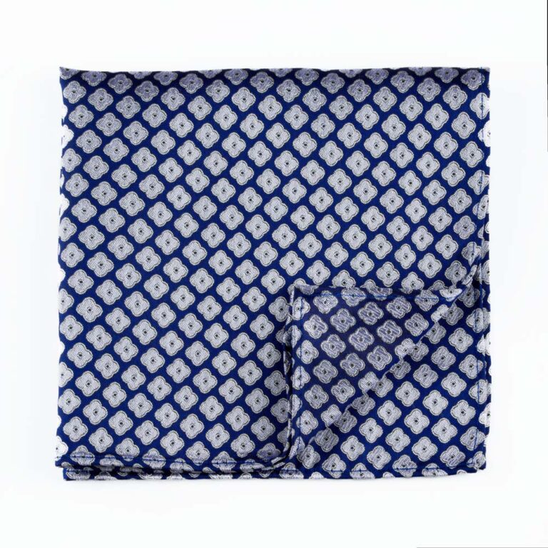 geo-square-midnight-blue-ivory-pocket-square