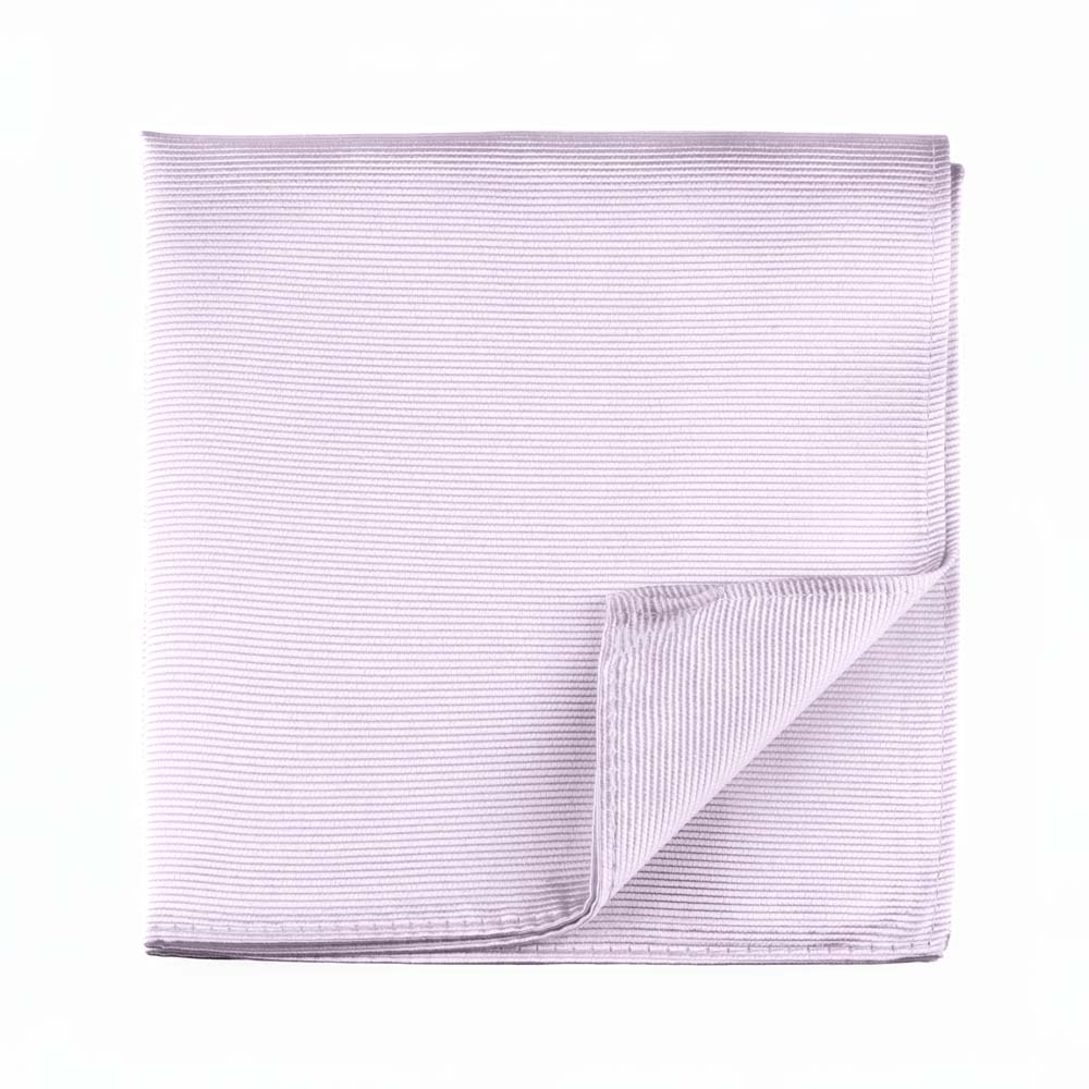 lavender-ribbed-pocket-square