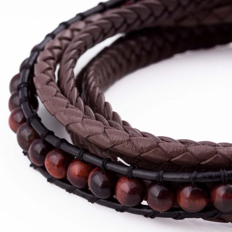 mocha-beaded-bracelet